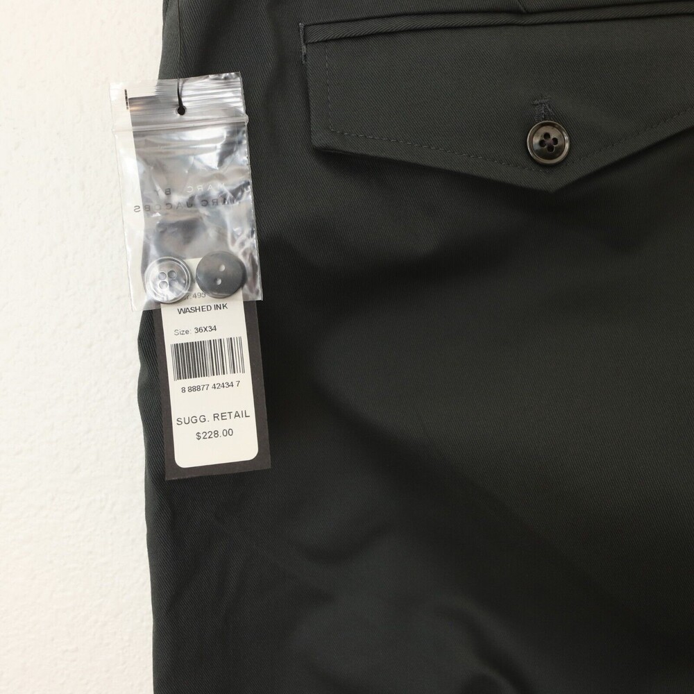 Marc By Marc Jacobs Martin Fit Low Rise Skinny Pant 36x32 Washed Ink NWT B34 - Picture 3 of 5